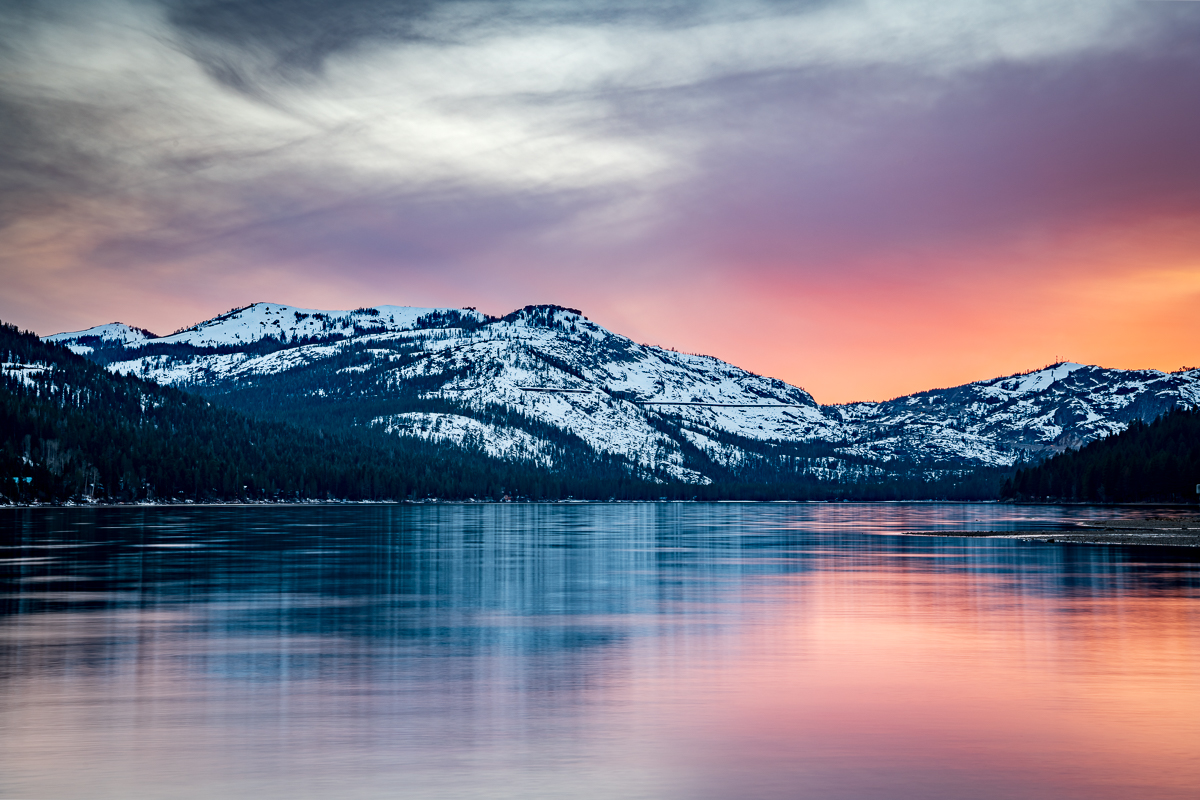 Donner Lake - Before Sunset - March 13