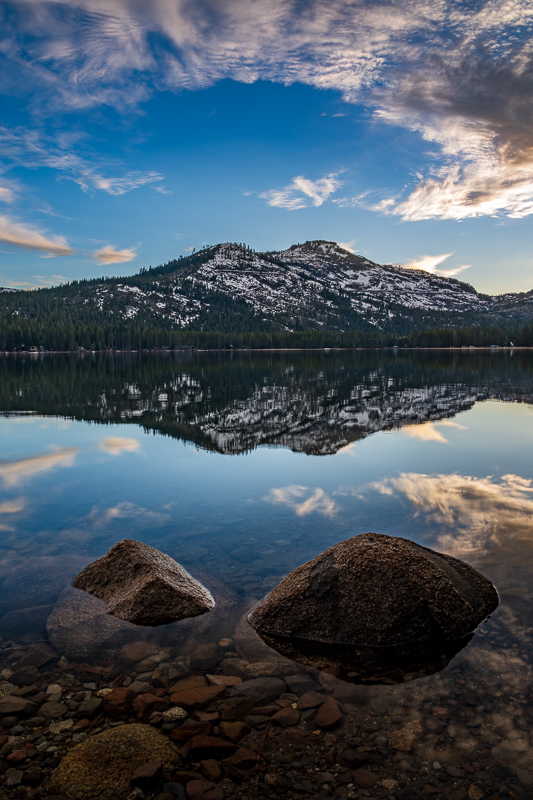 Donner Lake - Reflections - March 27